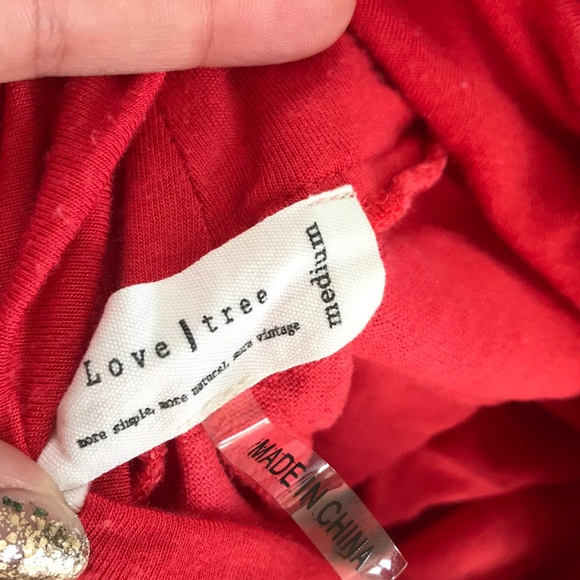 Love Tree | Red Boho Pants - Picture 5 of 5